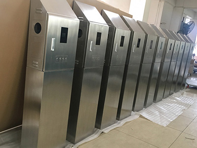 French Customer Bulk Purchase Charging Station Metal Enclosure